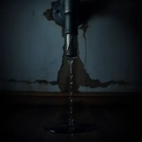 Pęknięta rura w ścianie kto odpowiada